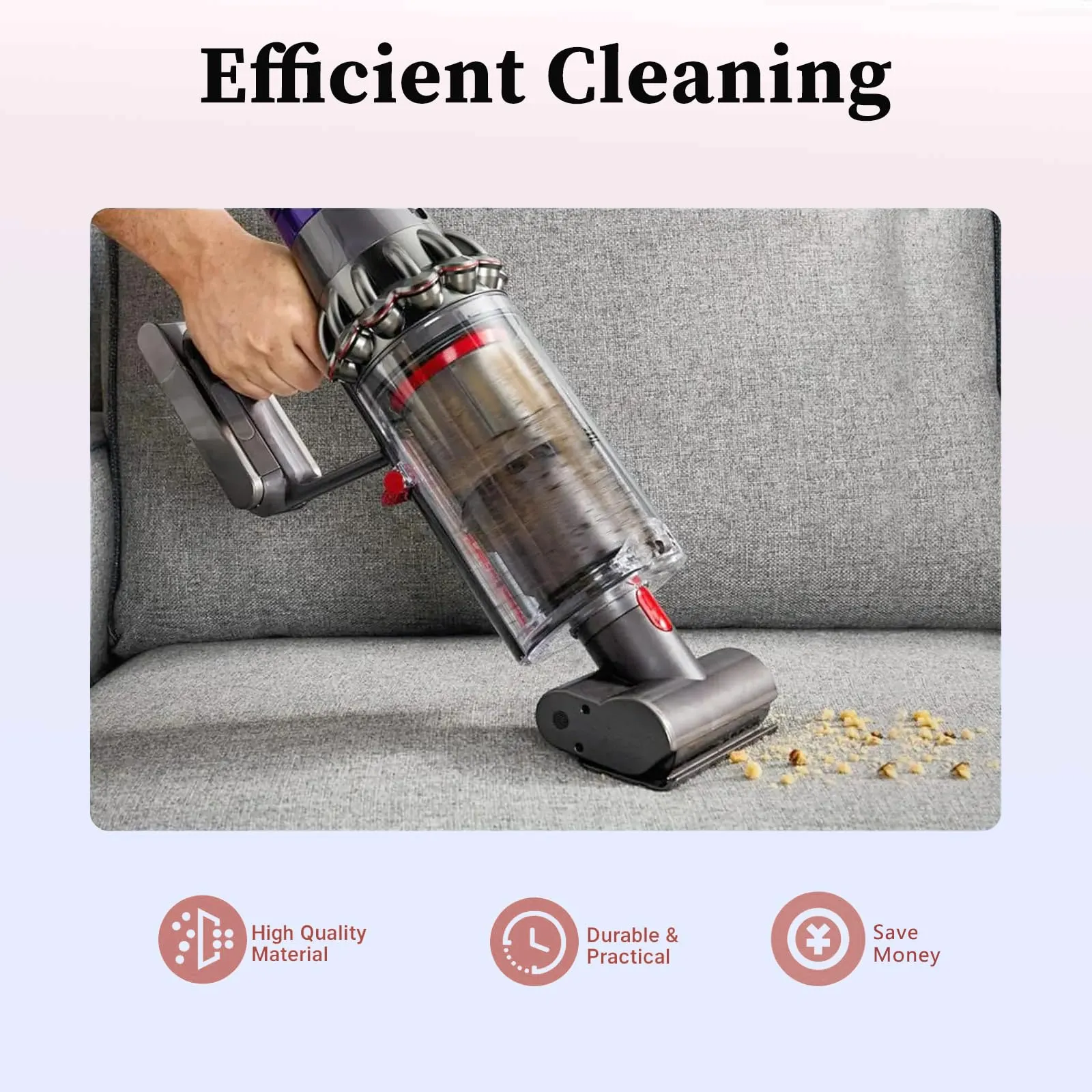 Replacement Dust Bin for Dyson V11 V15 Vacuum Cleaner - Large Canister Part No. 965443-01 - Image 3