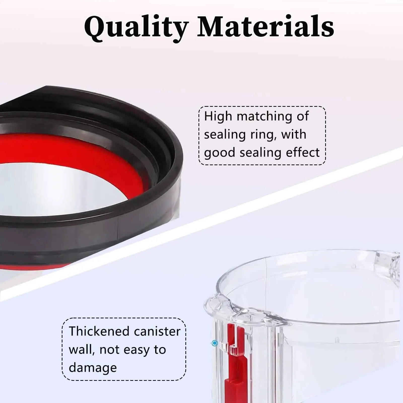 Replacement Dust Bin for Dyson V11 V15 Vacuum Cleaner - Large Canister Part No. 965443-01 - Image 4