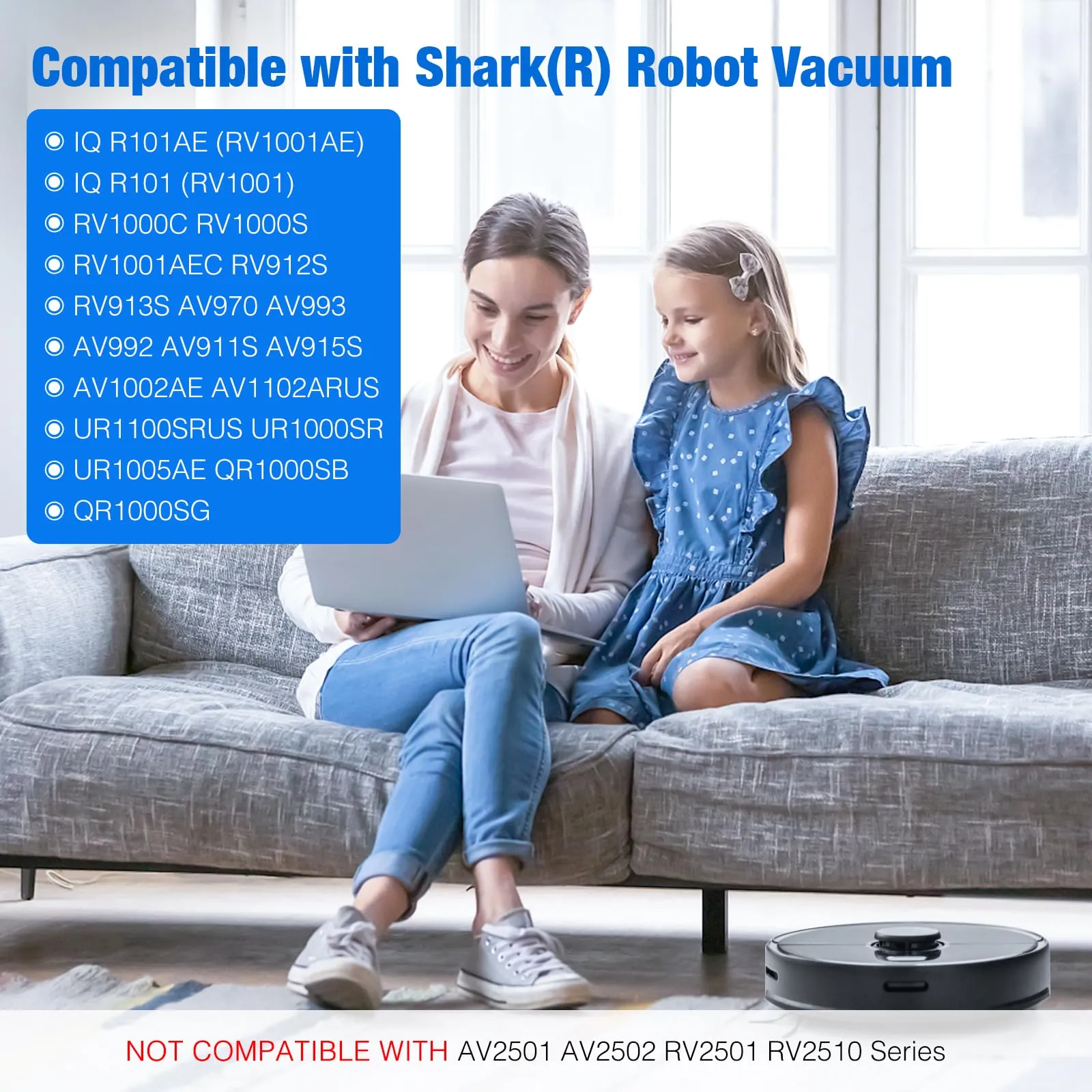 Replacement Parts For Shark IQ R101AE RV1001AE RV1000C - Main Brush ...