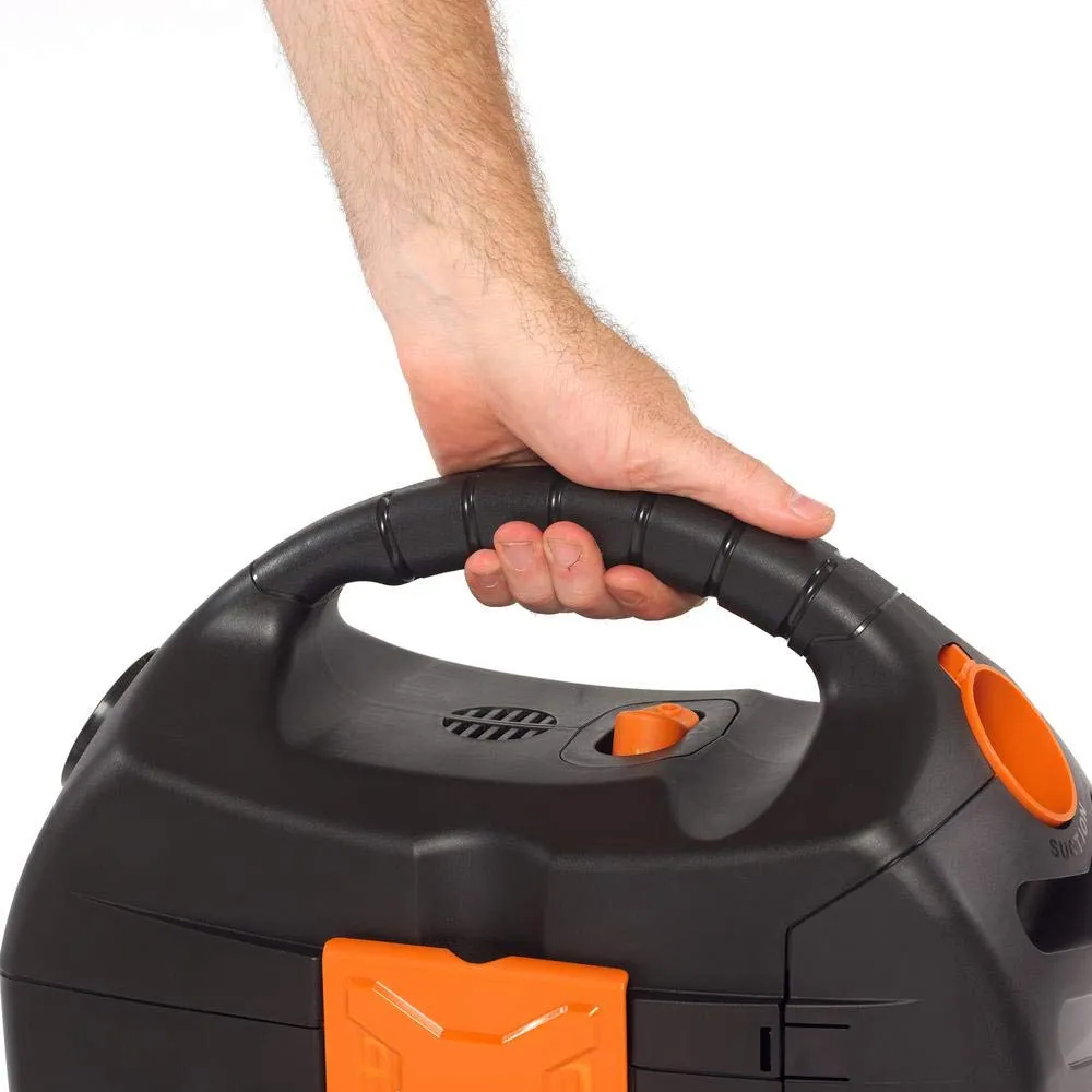 RIDGID 3 Gallon 18V Cordless Handheld Wet Dry Vac with 1-7/8' Extension Wand Accessory - Image 4