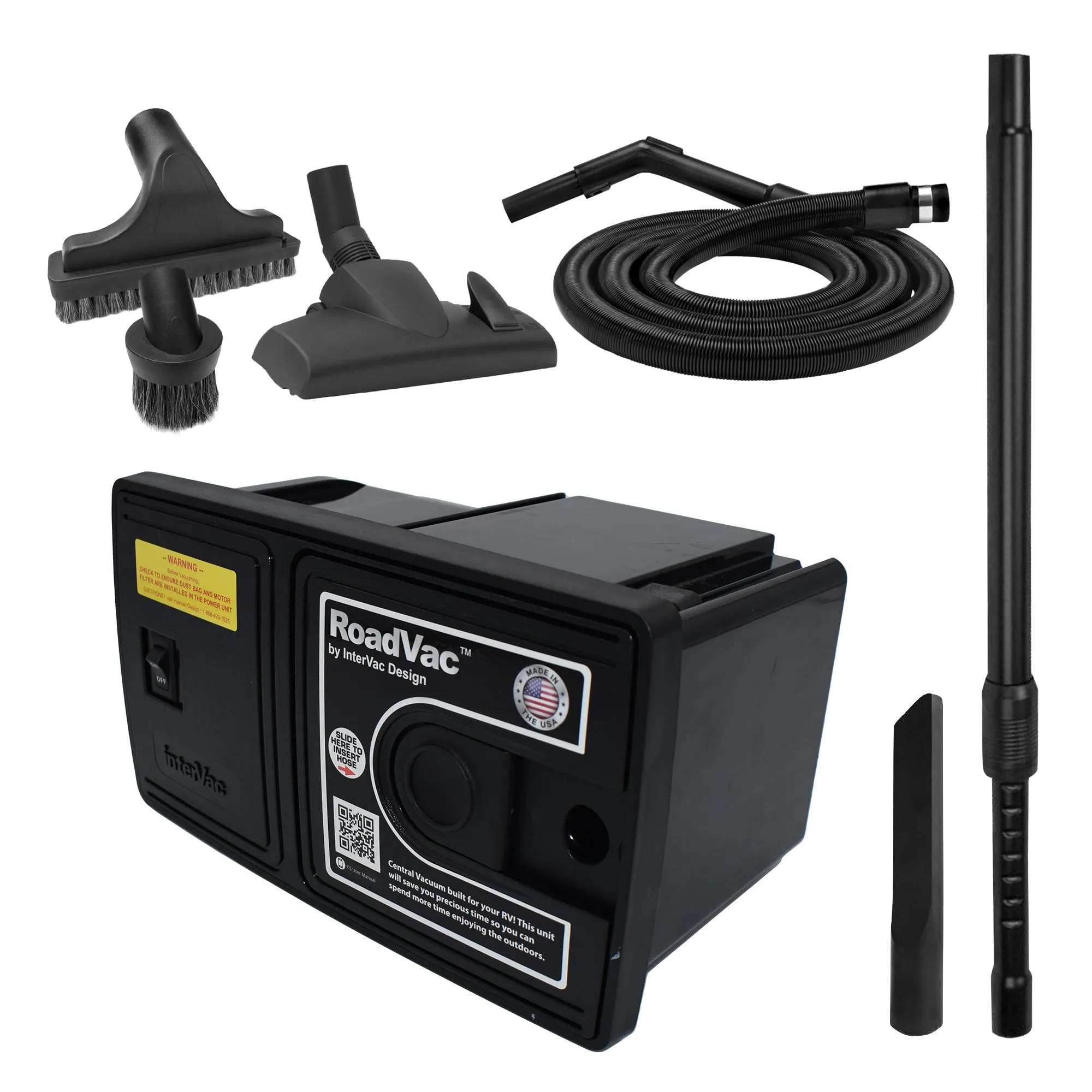 RV Central Vacuum System by RoadVac for RVs, Boats, Campers, and Tiny Homes 1 RV Central Vacuum System by RoadVac for RVs, Boats, Campers, and Tiny Homes