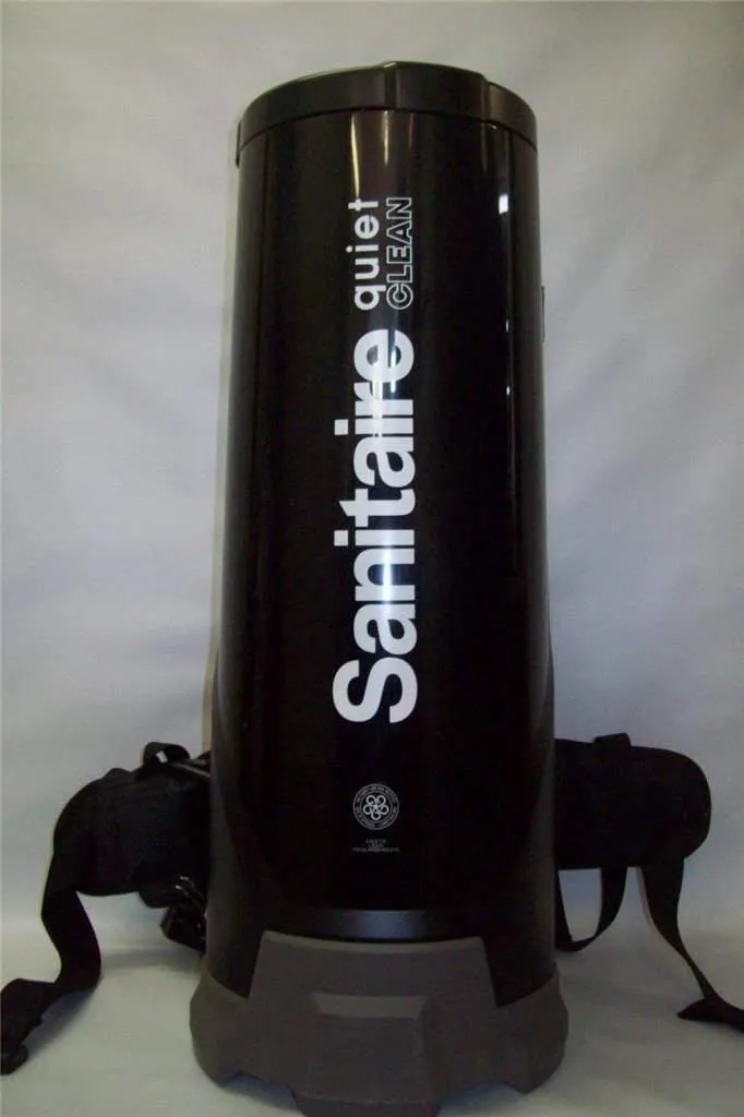 Sanitaire SC535A Black Canister Vacuum - 10 Quart, 11.5 Amp Motor, Quiet Operation, LEED Compliant