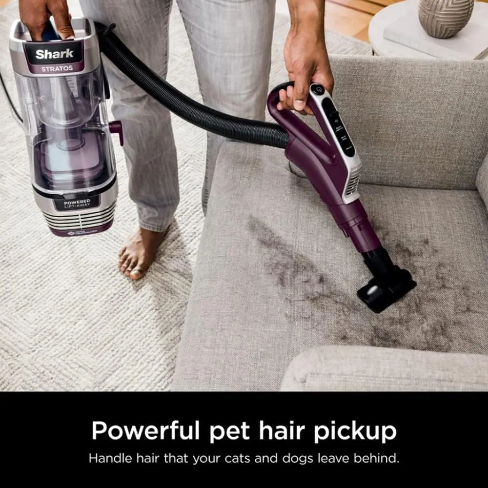 Shark AZ3000 Stratos Lift-Away Vacuum With DuoClean PowerFins, Odor ...