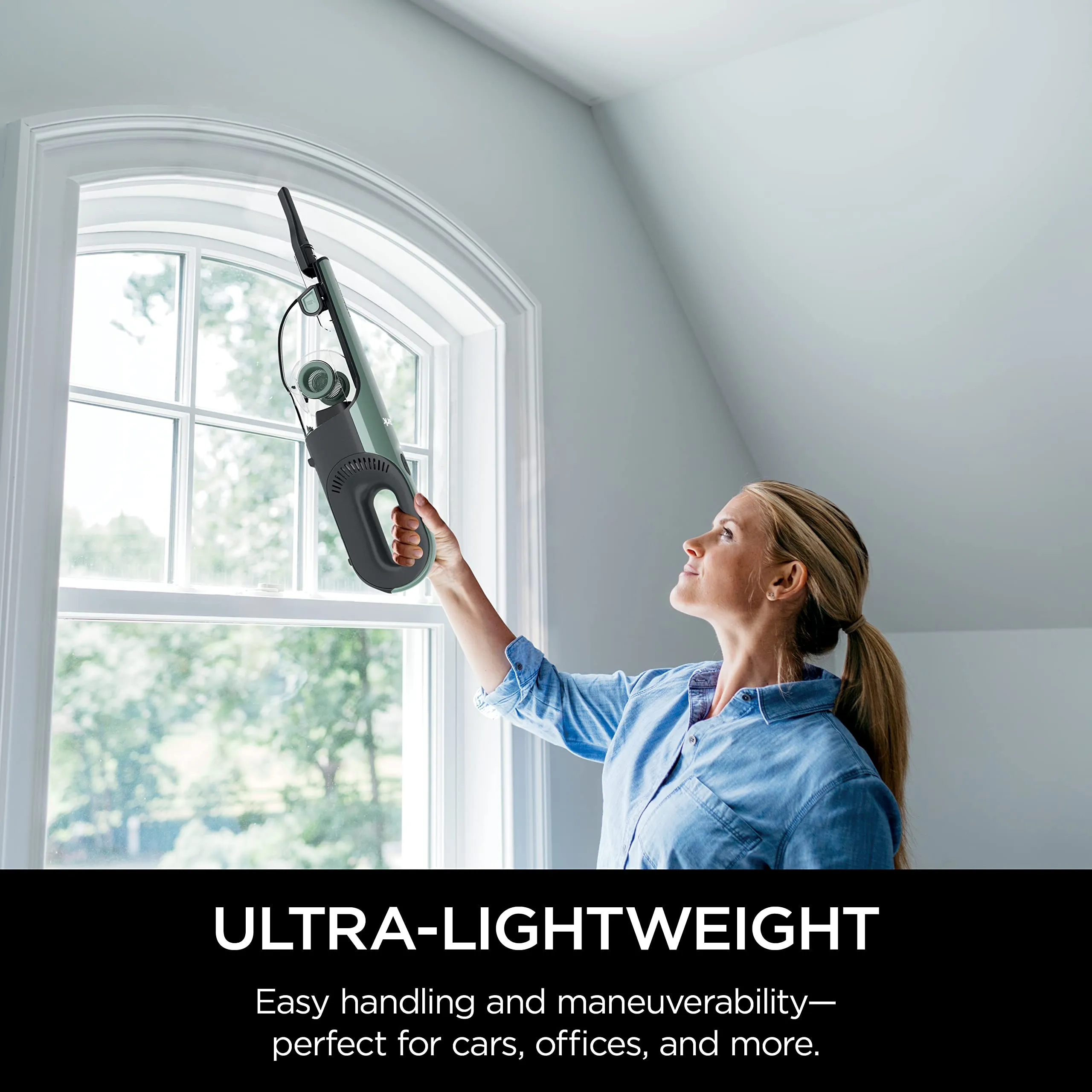 Shark CH901 UltraCyclone Pro Cordless Handheld Vacuum, Green, XL Dust Cup, Lightweight 2.2 lbs - Image 4