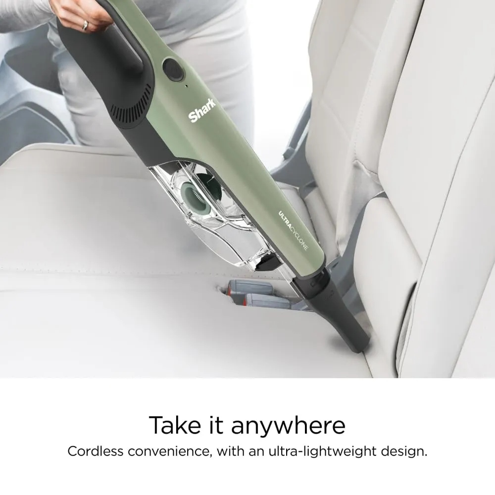 Shark CH901 UltraCyclone Pro Cordless Handheld Vacuum, Green, XL Dust Cup, Lightweight 2.2 lbs - Image 5