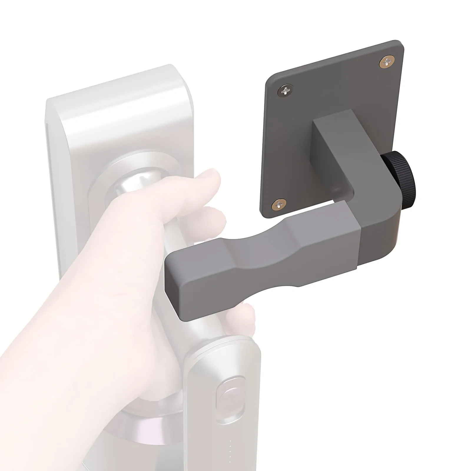 Shark Vacuum Cleaner Wall Mount Stand for IX141, IZ562H, IZ682H, V7 to V15 - Gray