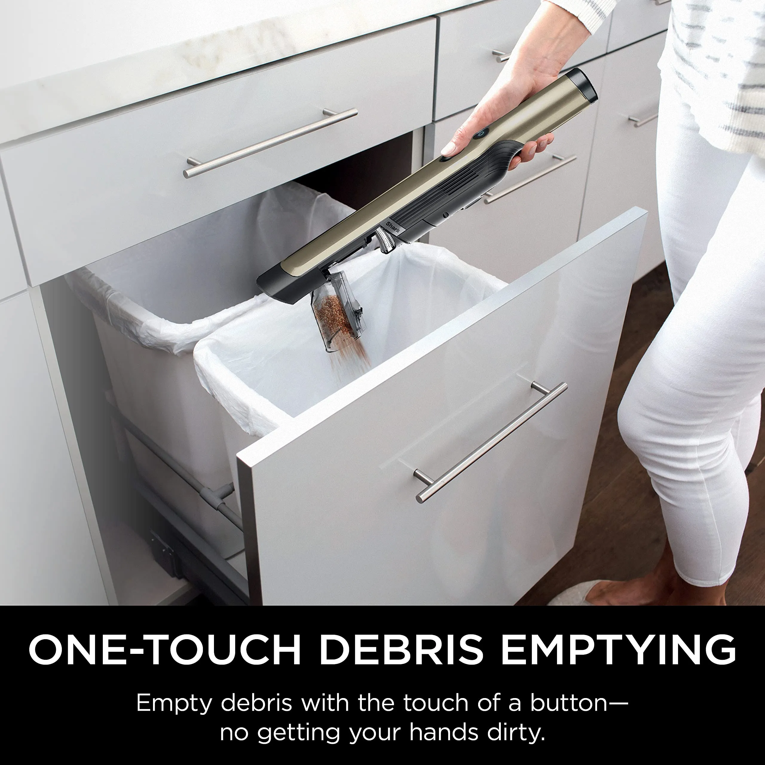 Shark WANDVAC Cordless Hand Vac, 1.4 lbs Lightweight Vacuum with Powerful Suction & Charging Dock - Image 7