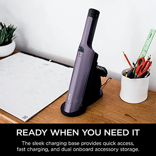Shark WANDVAC POWER PET Cordless Hand Vacuum, Ultra-Lightweight, Powerful Suction, Purple - Image 11