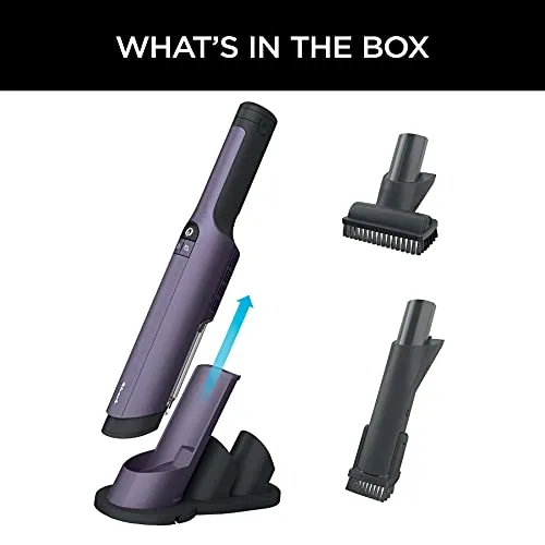 Shark WANDVAC POWER PET Cordless Hand Vacuum, Ultra-Lightweight, Powerful Suction, Purple - Image 14