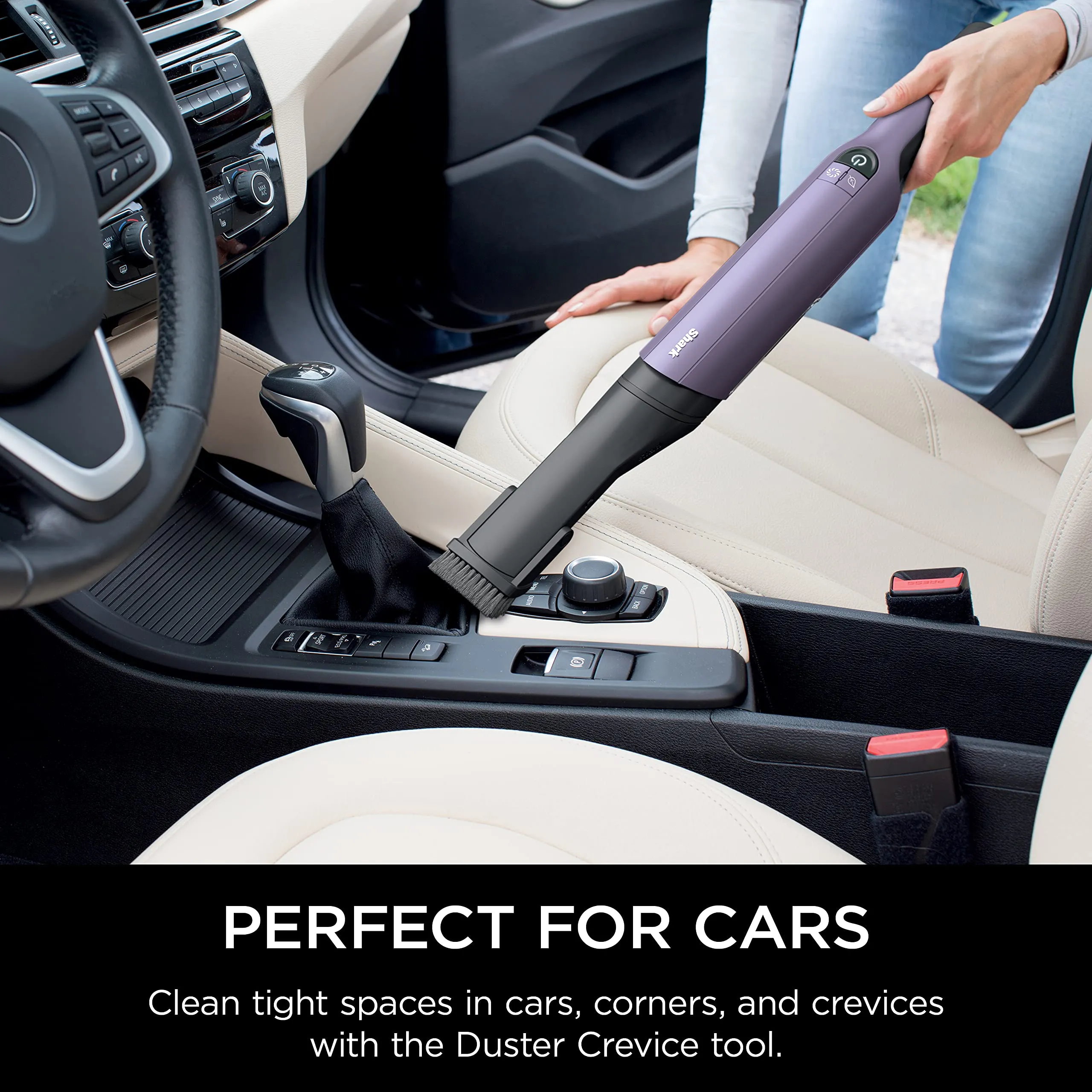 Shark WANDVAC POWER PET Cordless Hand Vacuum, Ultra-Lightweight, Powerful Suction, Purple - Image 9