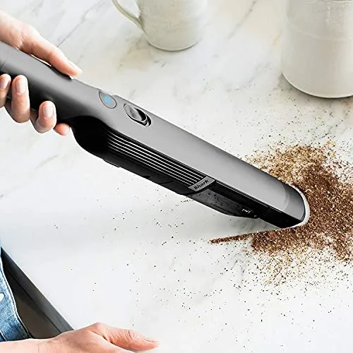 Shark WV201 WANDVAC Handheld Vacuum, 1.4 lbs, Powerful Suction, Charging Dock, Detachable Cup, Black - Image 7