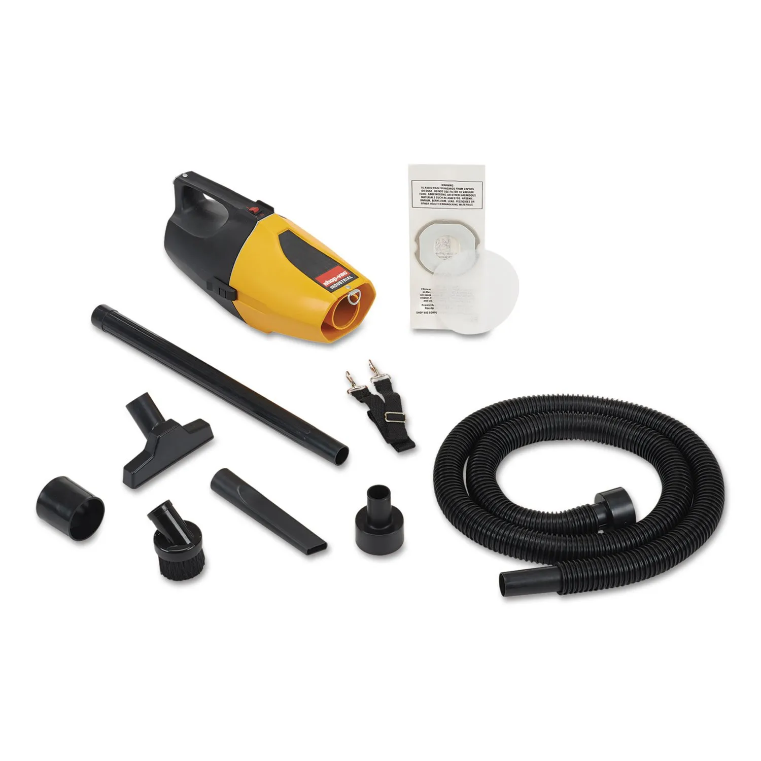 Shop-Vac 9991910 1.5-Peak HP Hippo Portable Industrial Handheld Vacuum with Accessories - Image 4
