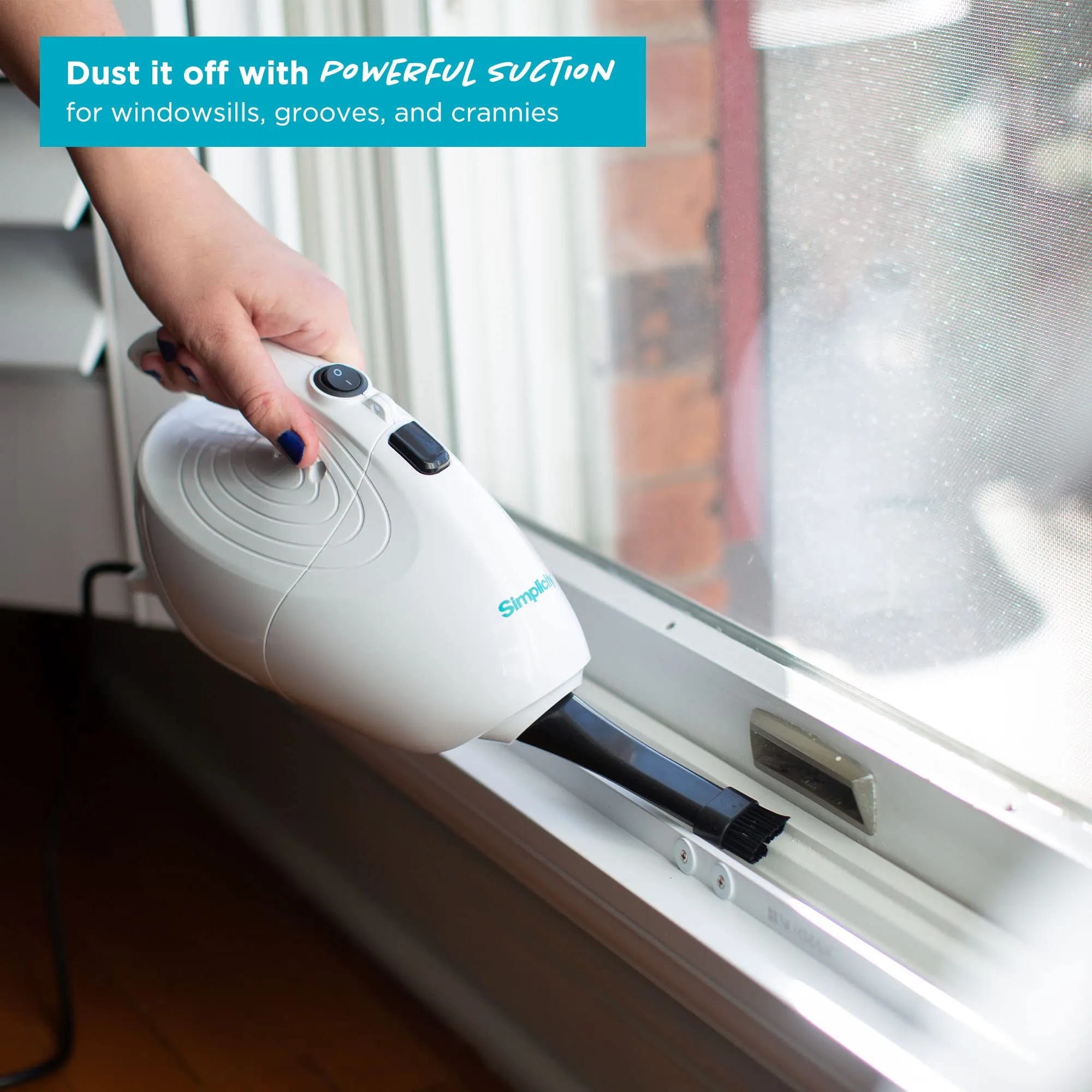 Simplicity Vacuums Flash Mini Handheld Vacuum with Attachments, Powerful Corded for Car Detailing 4 Simplicity Vacuums Flash Mini Handheld Vacuum with Attachments, Powerful Corded for Car Detailing - Image 4