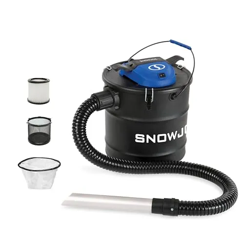 Snow Joe ASHJ201 4.8-Gallon Ash Vacuum with 4 Amp Motor, Metal Tank & Dual Filtration System - Image 2