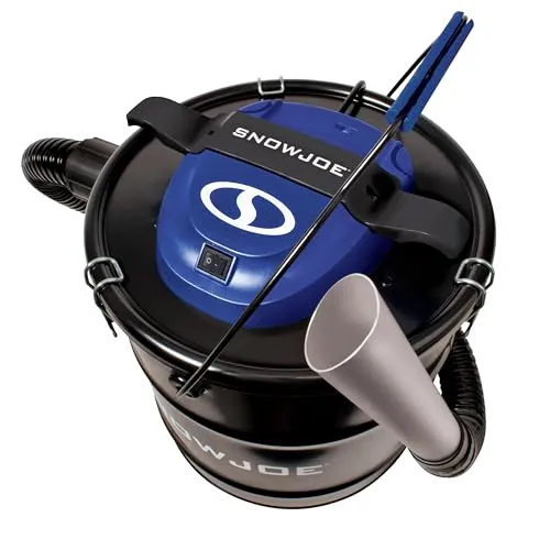 Snow Joe ASHJ201 4.8-Gallon Ash Vacuum with 4 Amp Motor, Metal Tank & Dual Filtration System - Image 3