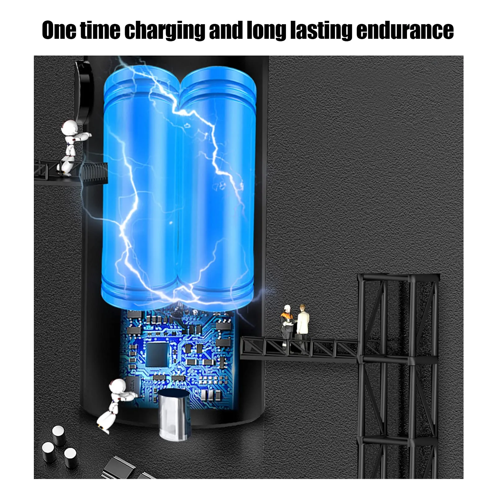 Sonew Mini Cordless Handheld Vacuum Cleaner with Transparent Storage for Home and Office Use - Image 6