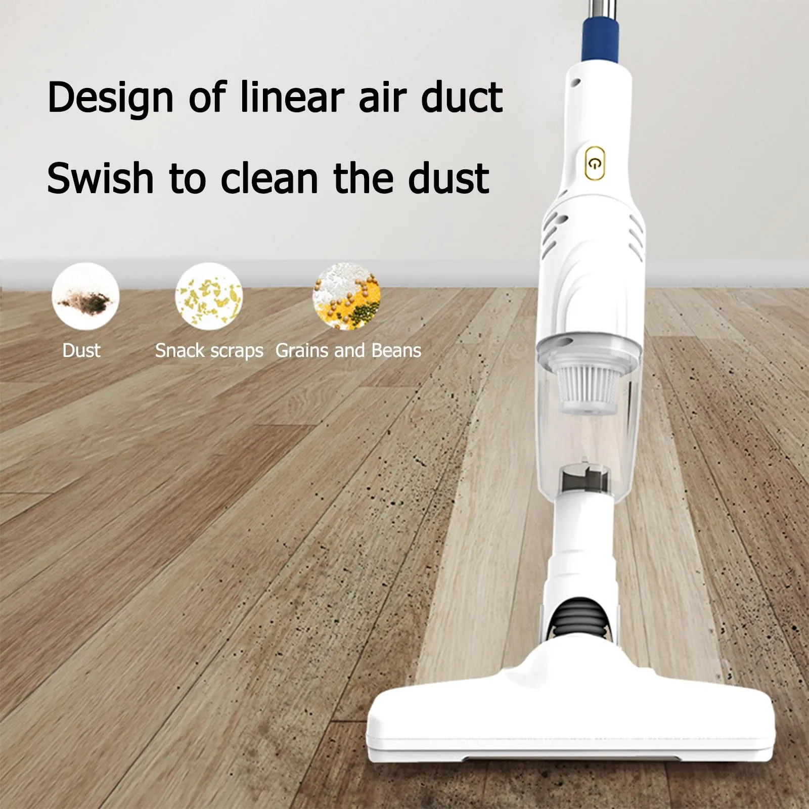 Stick Vacuum Cleaner - 30 Mins Runtime, Lightweight for Carpet & Hardwood, Ideal for Pet Hair - Image 2