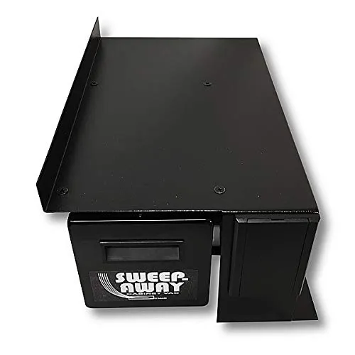 Sweep-Away Kitchen Cabinet Vacuum - Right Side Mount - White Inlet Faceplate for Easy Clean-Up - Image 3