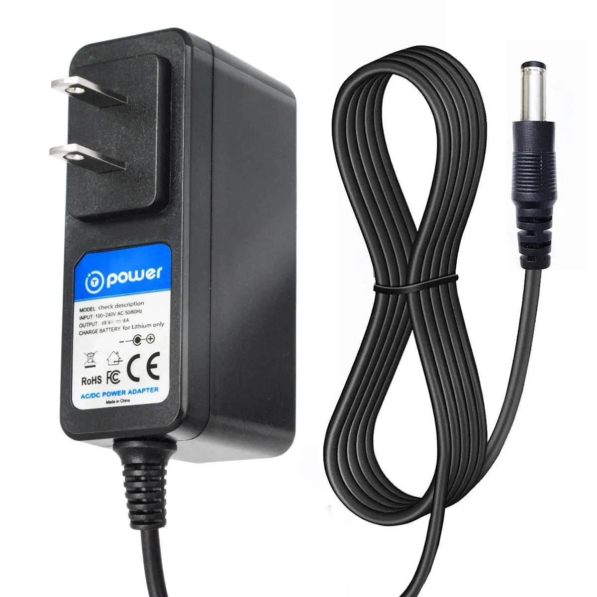 T Power AC DC Adapter for Holife HM036 6KPA Handheld Vacuum Cleaner - 14.8V Lithium Charger