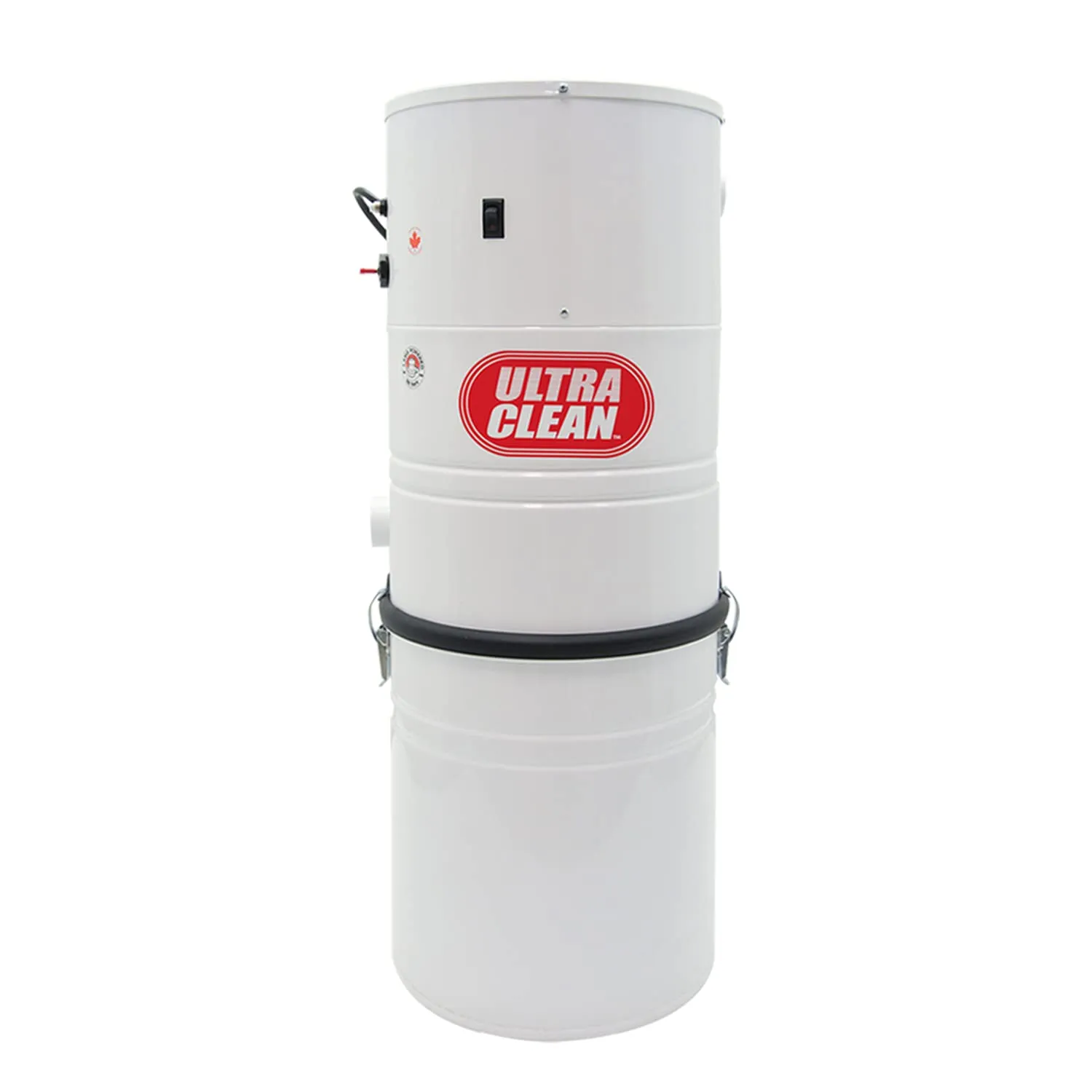 Ultra Clean SC100 Heavy Duty Central Vacuum System 655 AW for Homes up to 5,000 sq.ft. – White