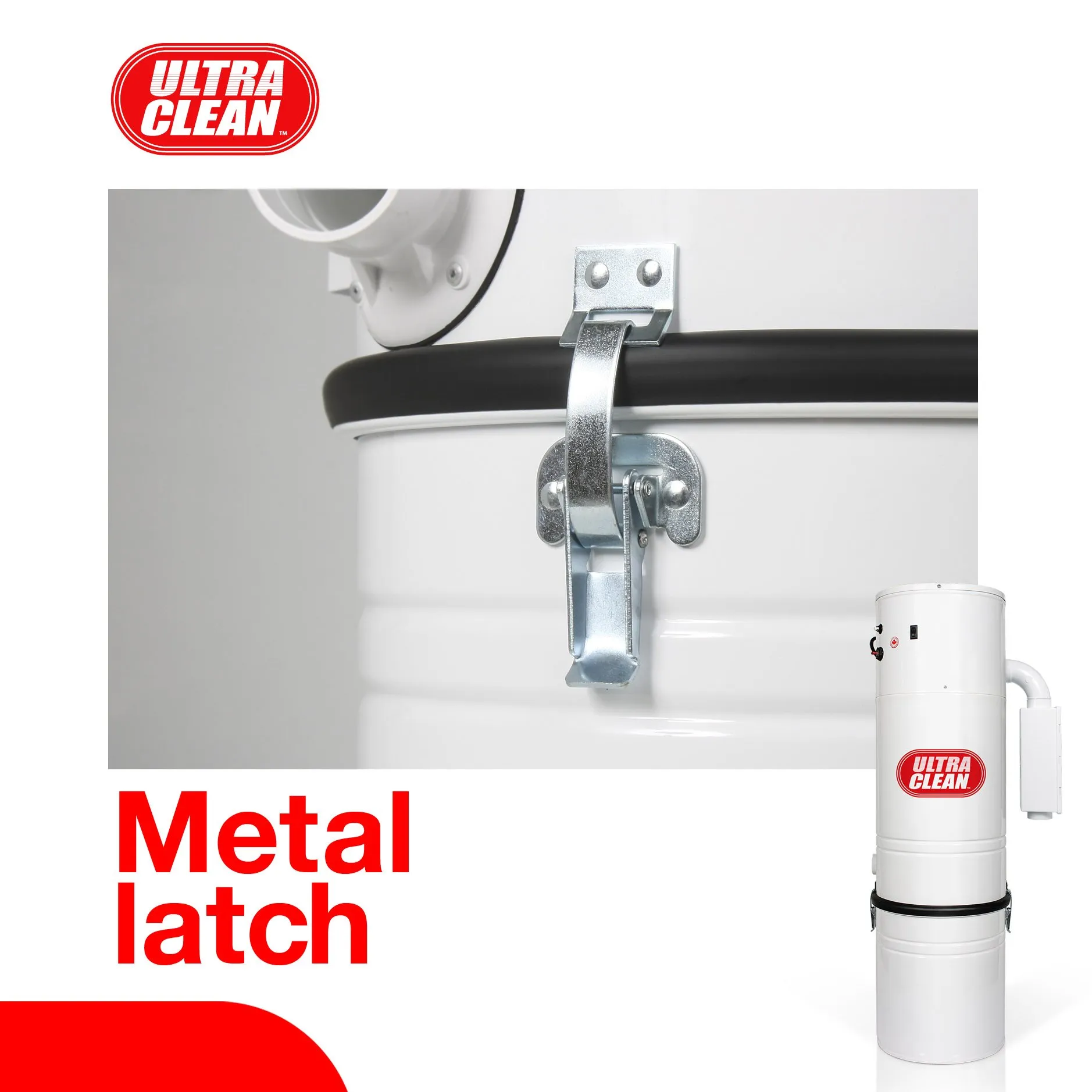 Ultra Clean SC200 Central Vacuum Power Unit for Homes Up to 7,500 sq.ft - Made in Canada - Image 4