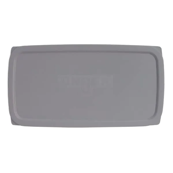 UNGER Gray Window Squeegee Bucket Lid - 12 In. Rectangular Polypropylene for Janitorial Use