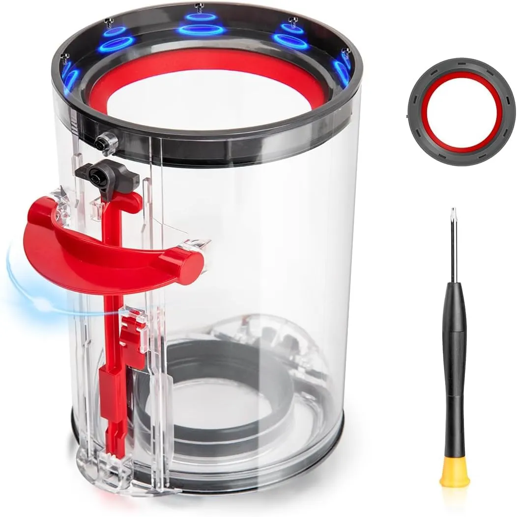 Upgrade Dust Bin Vacuum Attachment for Dyson V11 V15 SV14 SV15 - Durable Replacement Part