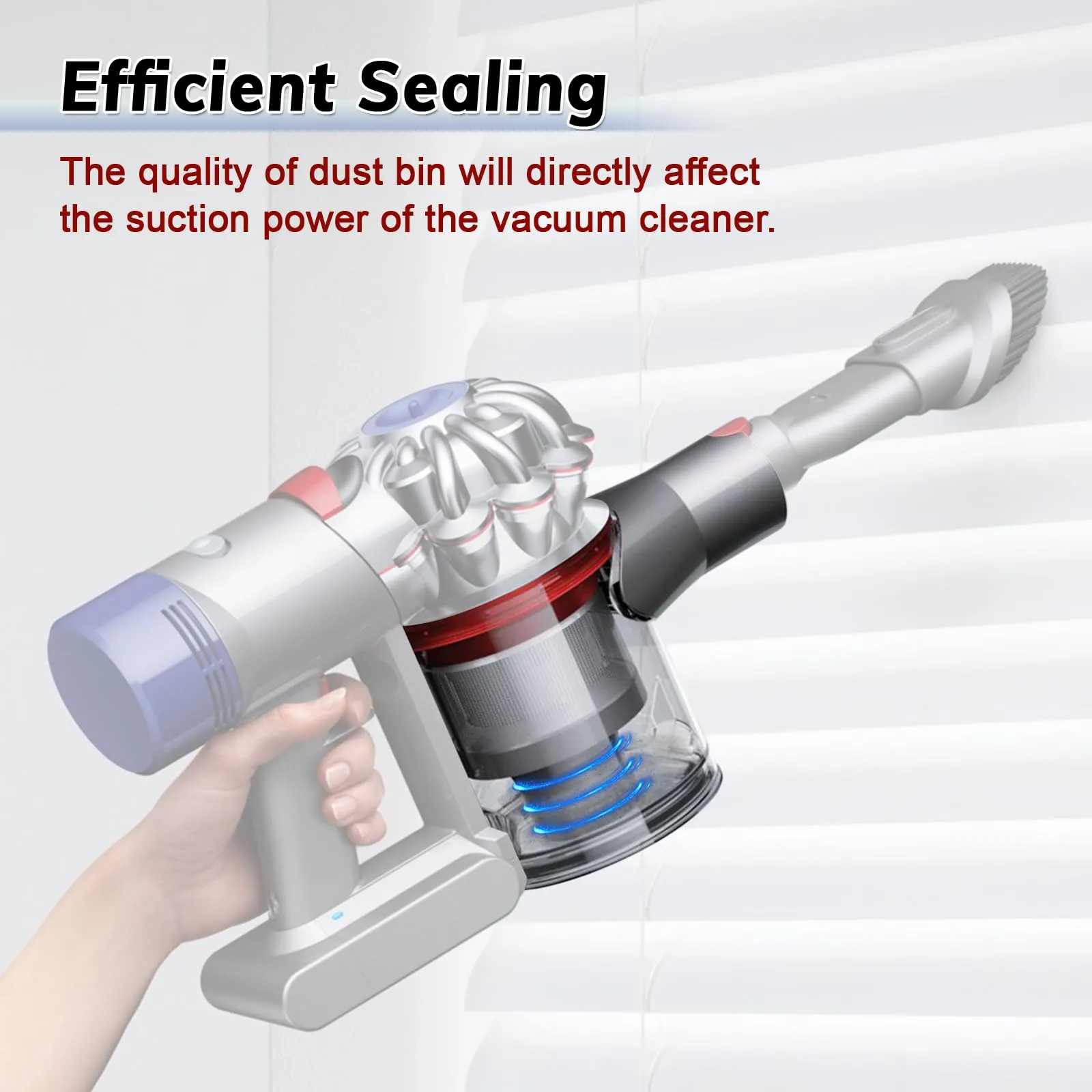 Upgraded Dust Bin for Dyson V7 V8 SV10 SV11, High-Quality Canister Replacement Parts - Image 5