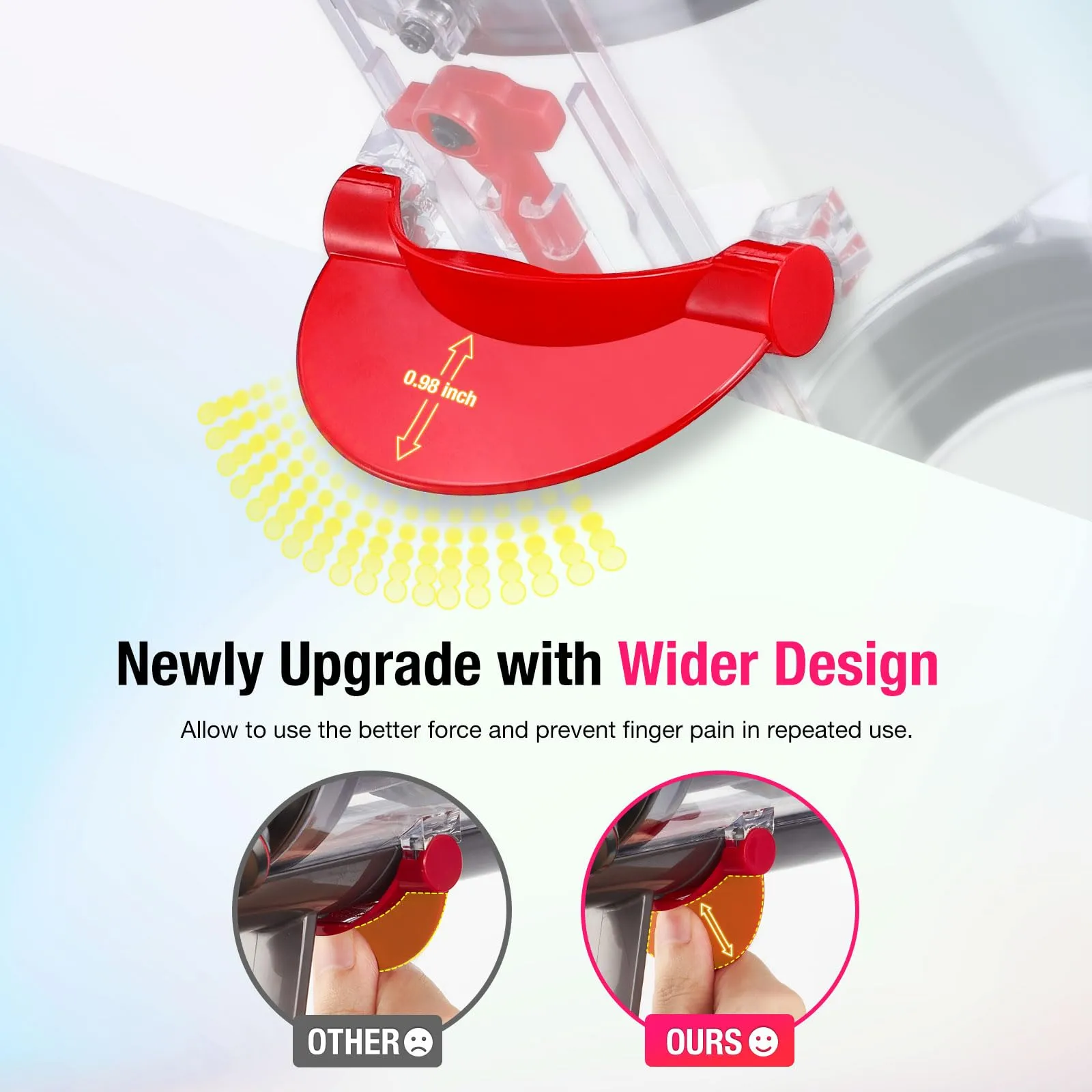 Upgraded Dust Bin Replacement for Dyson V10 Vacuum Cleaner - Compatible Canister Bin, Kuflant - Image 3