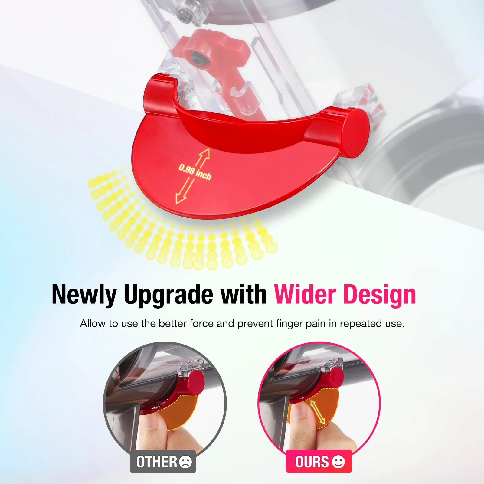 Upgraded Dust Bin Replacement for Dyson V11 V15 SV14 SV15 SV22 Vacuum Cleaner - Short Bin - Image 4