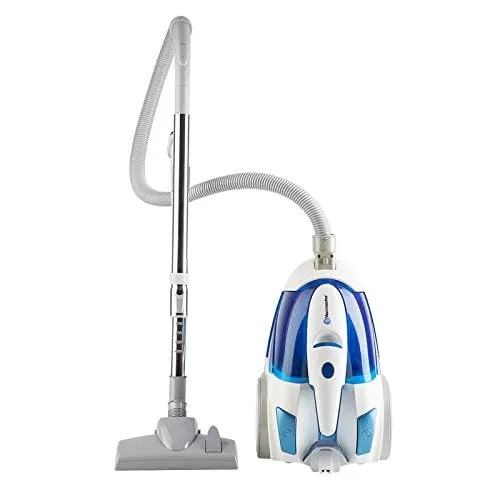 Vacmaster Bagless Canister Vacuum Cleaner - Lightweight, Washable HEPA Filter, 18kpa Suction Power