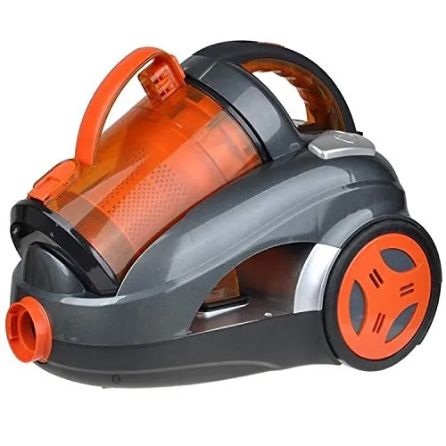 Vacuum Cleaner Electric Canister Vacuums High Suction Power in Red and Orange by METROVAC