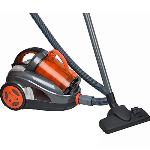 Vacuum Cleaner Electric Canister Vacuums High Suction Power in Red and Orange by METROVAC - Image 2