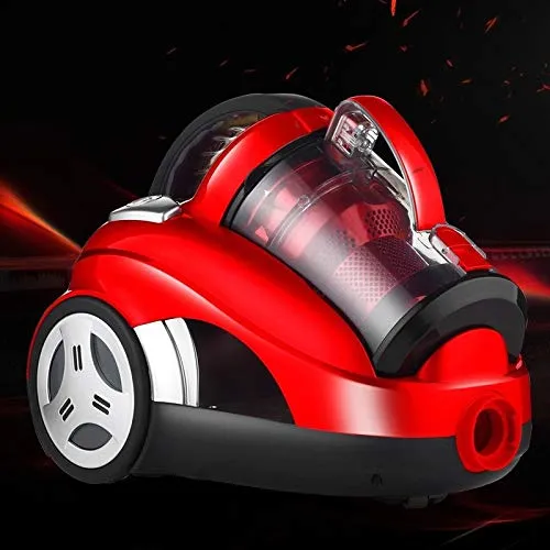 Vacuum Cleaner Electric Canister Vacuums High Suction Power in Red and Orange by METROVAC - Image 5