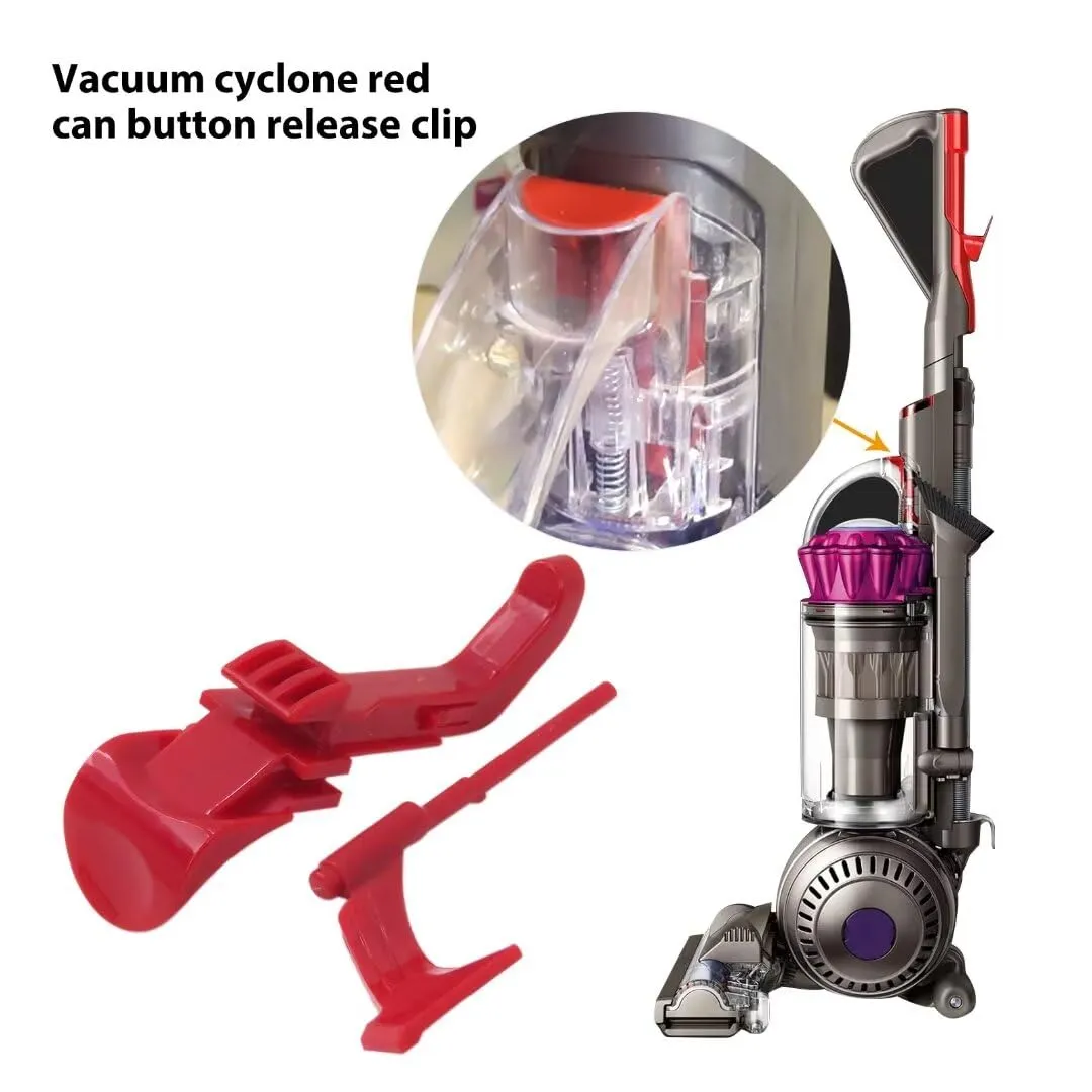 Vacuum Cyclone Red Canister Release Clip for Dyson DC41, DC43, DC55, DC65 Models - Image 4